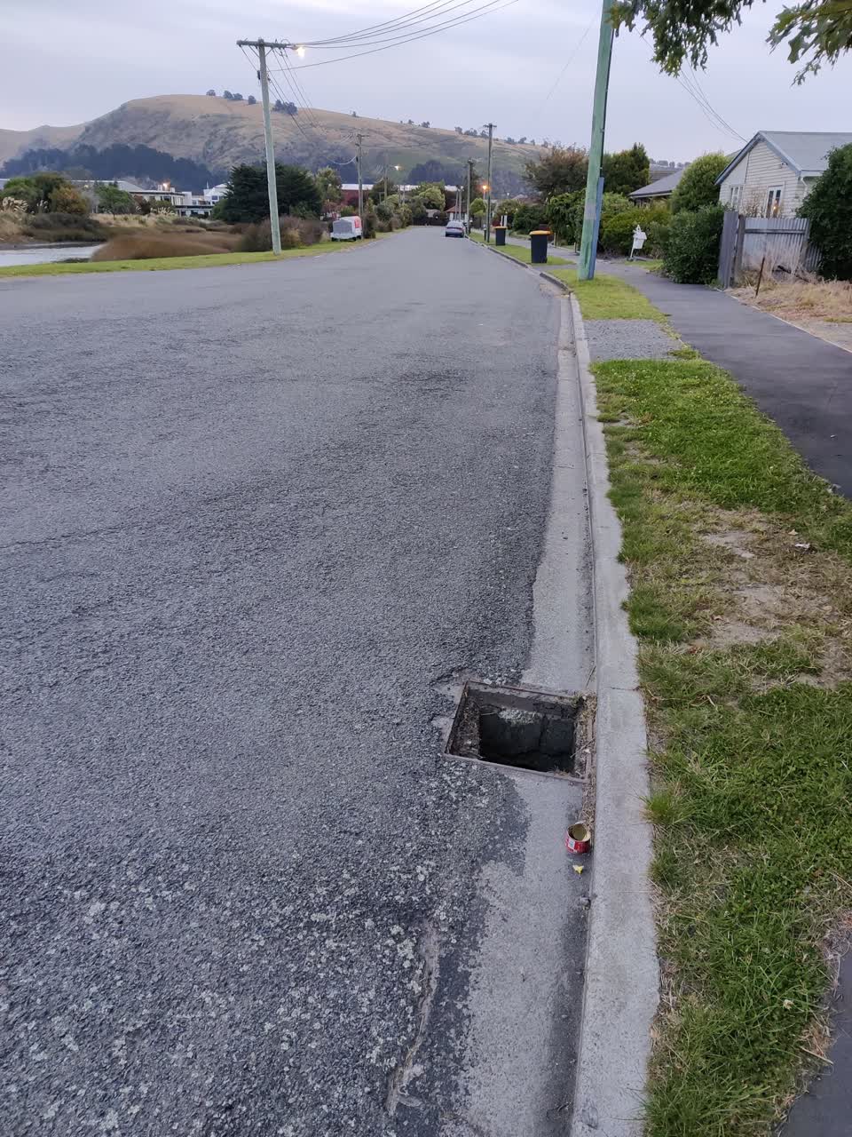 The photograph attached to this wastewater/stormwater report