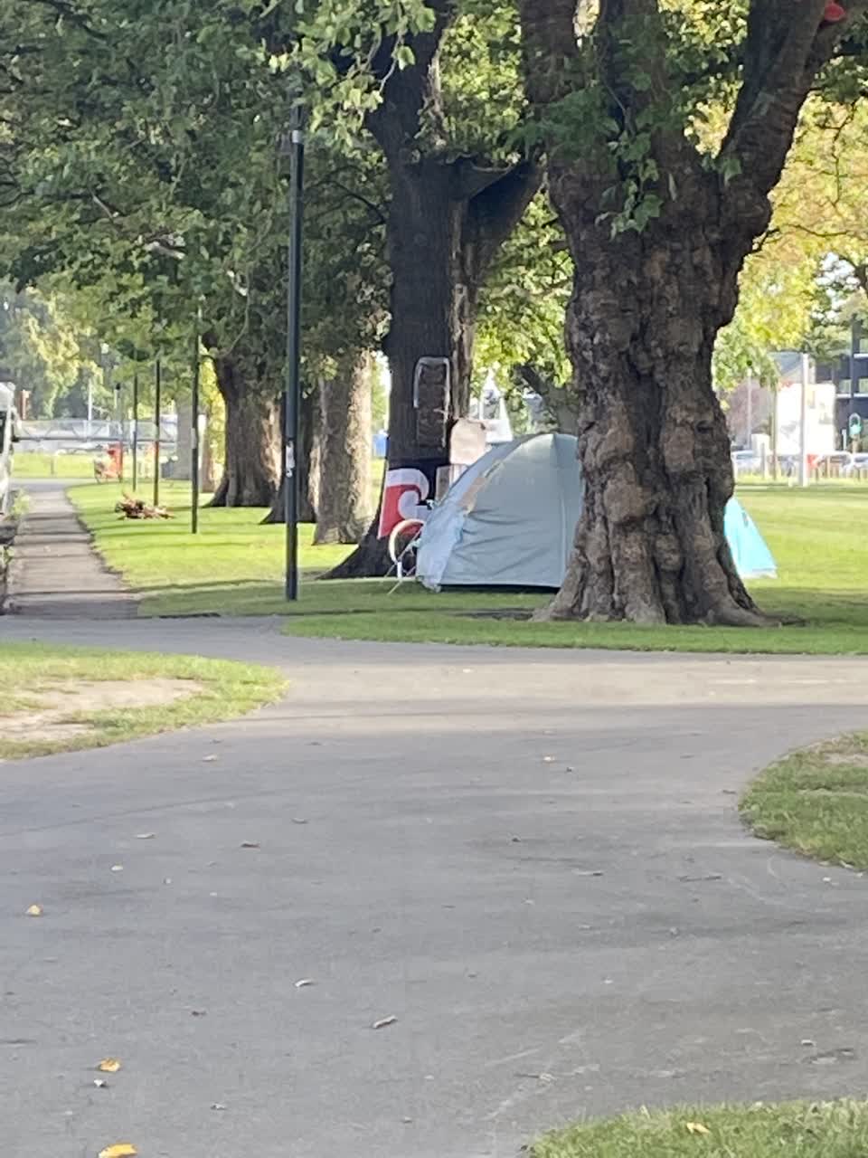The photograph attached to this parks report