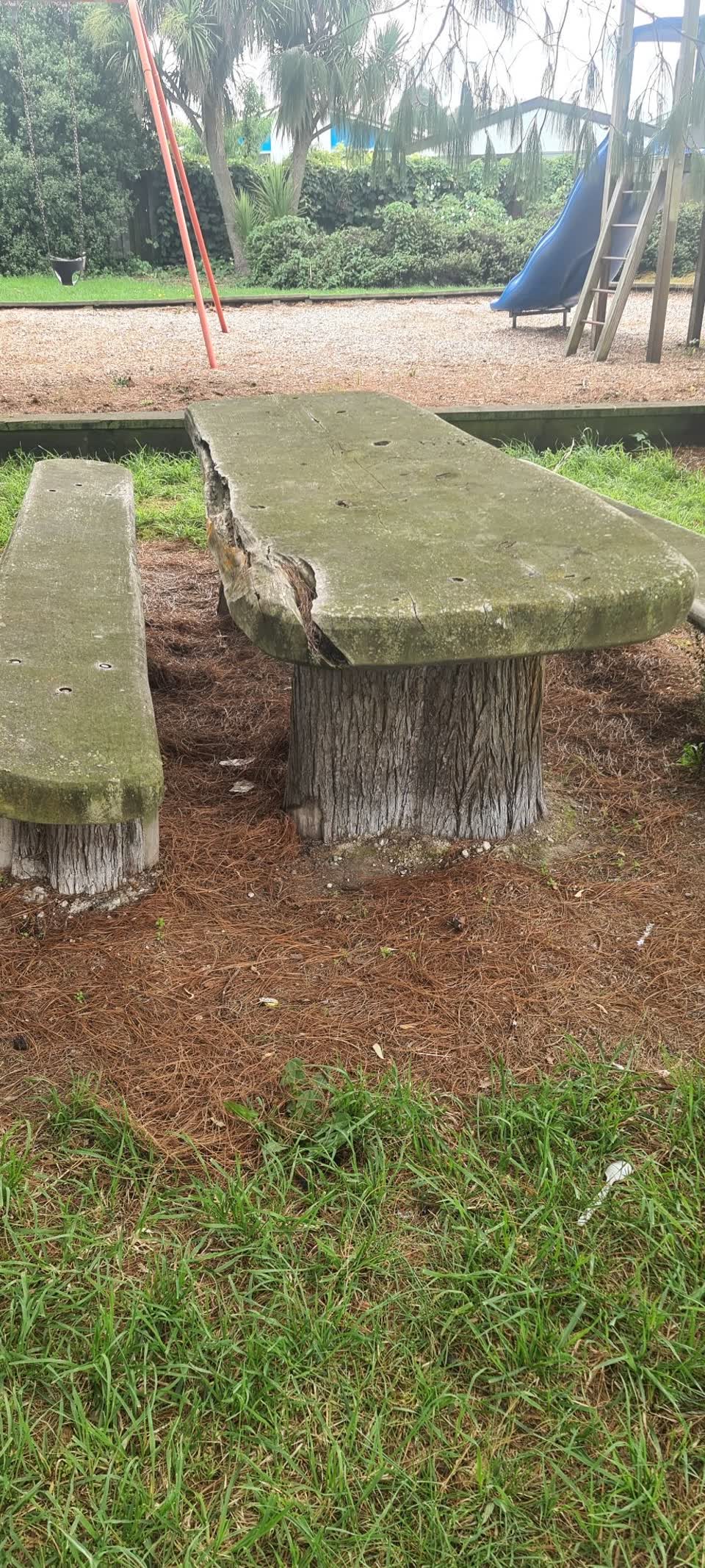 The photograph attached to this parks report