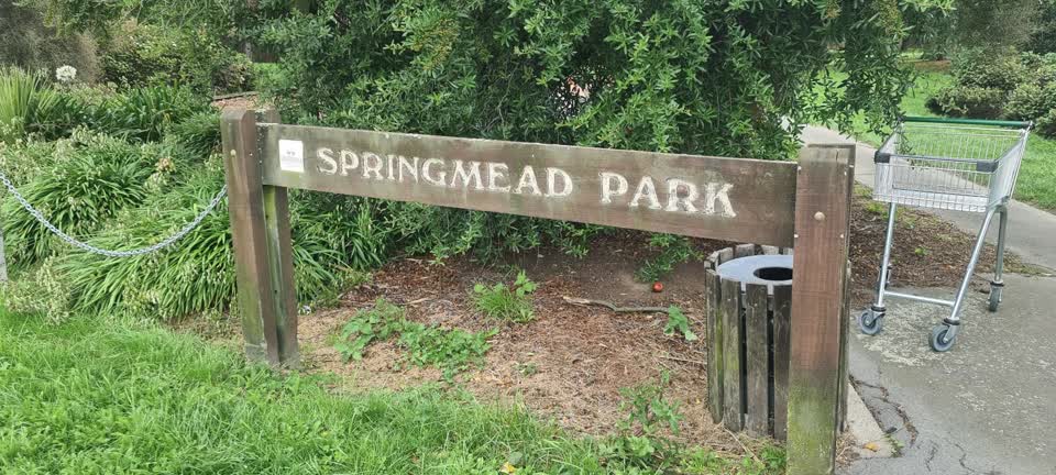 The photograph attached to this parks report