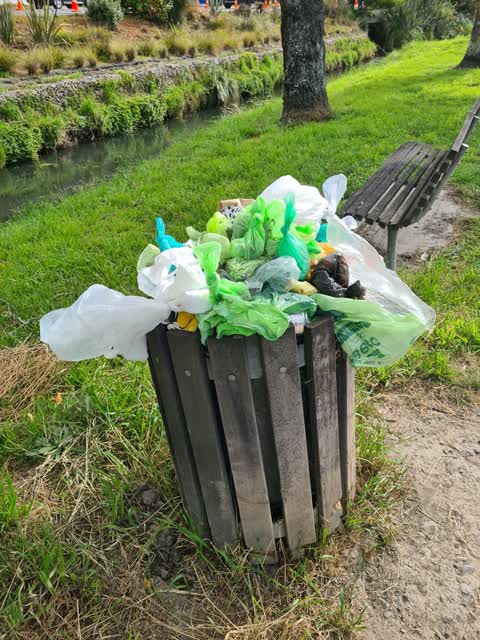 Rubbish/Recycling, a report photo