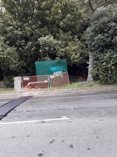 Graffiti, a report photo