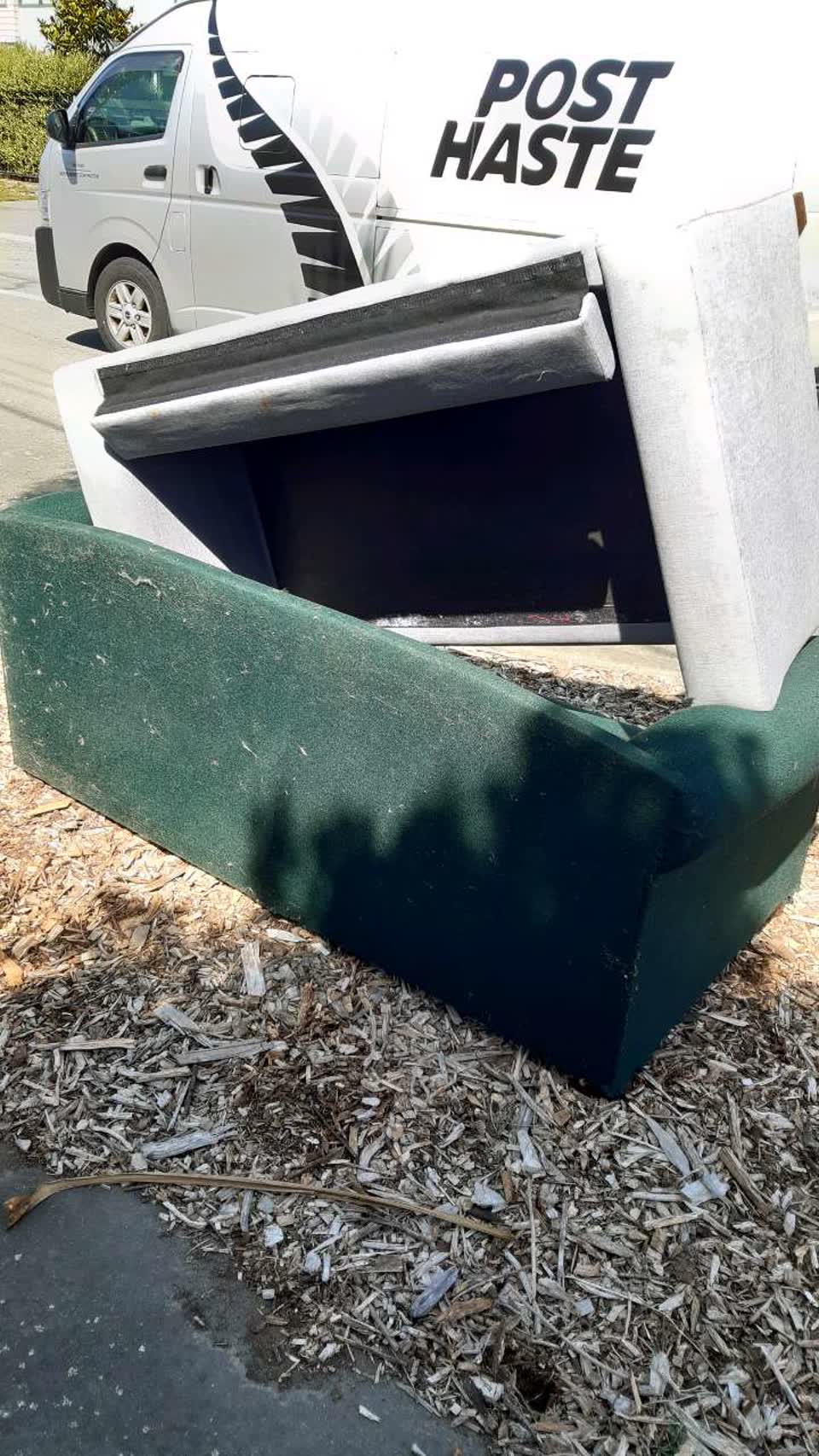 The photograph attached to this parks report