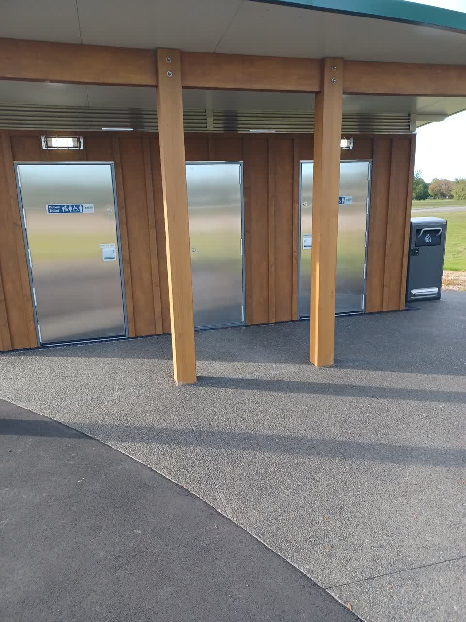 The photograph attached to this parks report