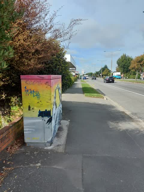 Graffiti, a report photo