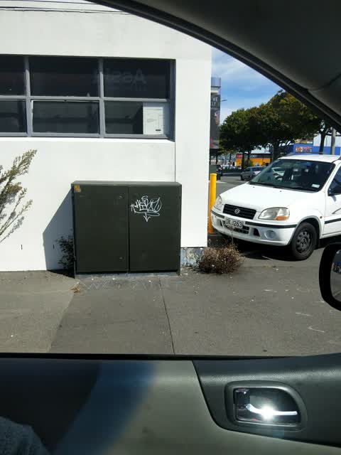 Graffiti, a report photo