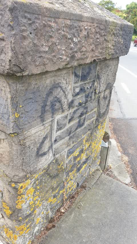 Graffiti, a report photo