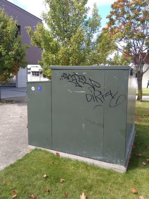 Graffiti, a report photo