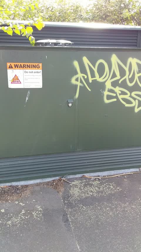 Graffiti, a report photo
