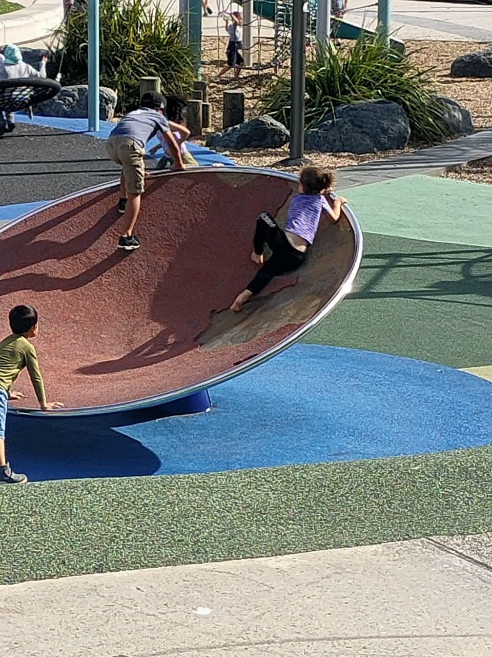 The photograph attached to this parks report
