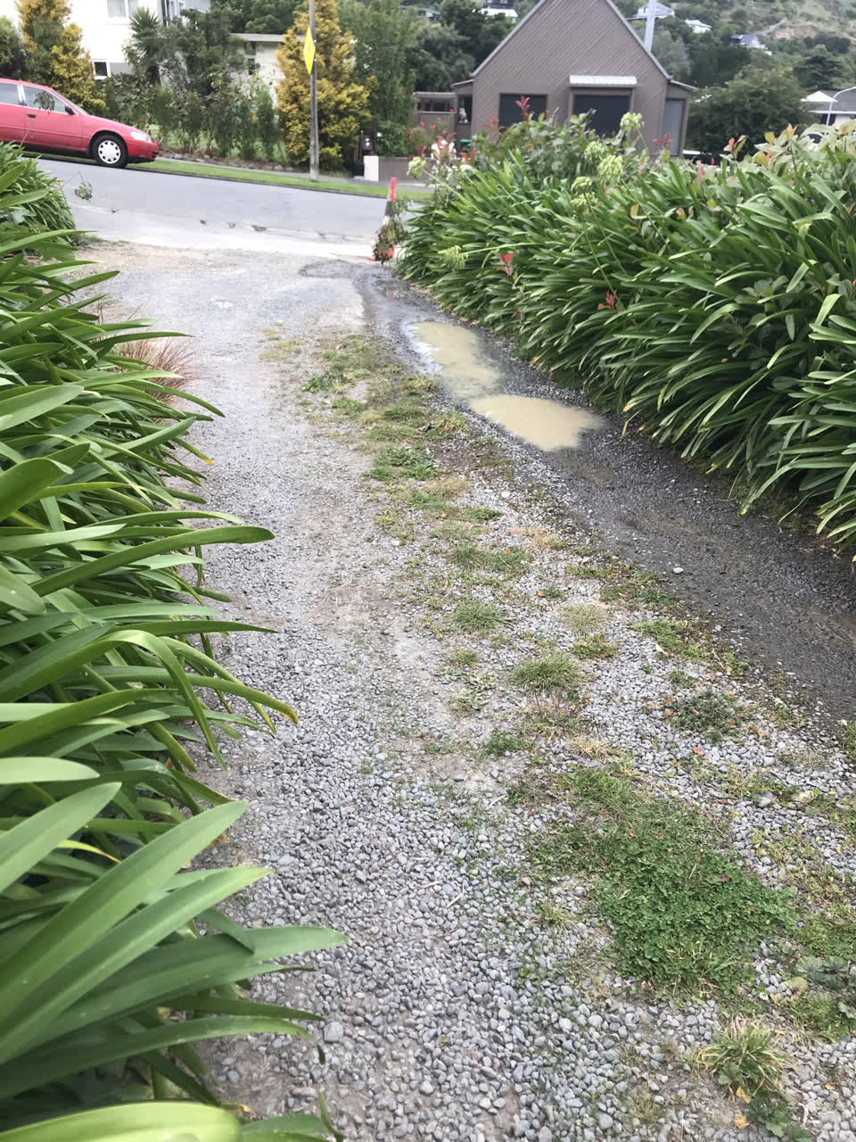 The photograph attached to this sewer - leak / blockage report