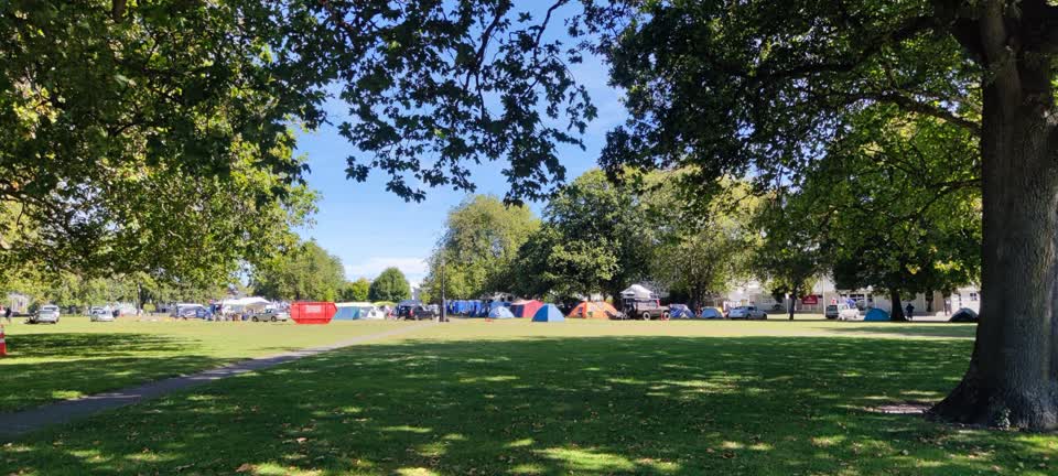 The photograph attached to this parks report