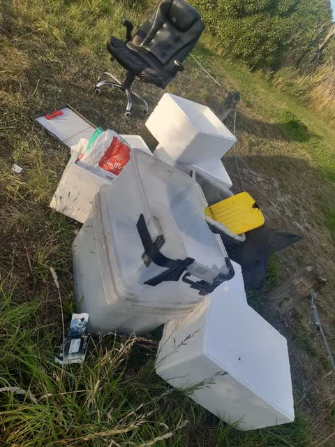 Rubbish/Recycling — a report photo