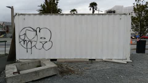 Graffiti, a report photo
