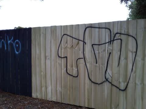 Graffiti — a report photo