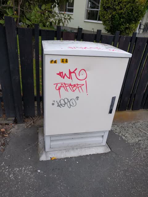 Graffiti, a report photo
