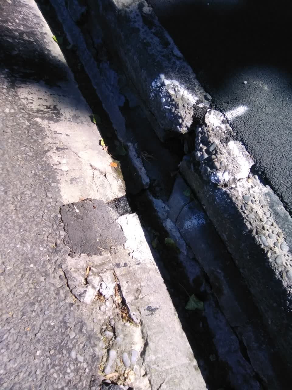 The photograph attached to this wastewater/stormwater report