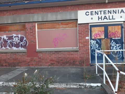 Graffiti, a report photo