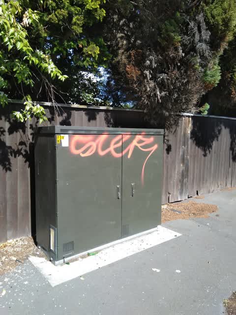 Graffiti, a report photo