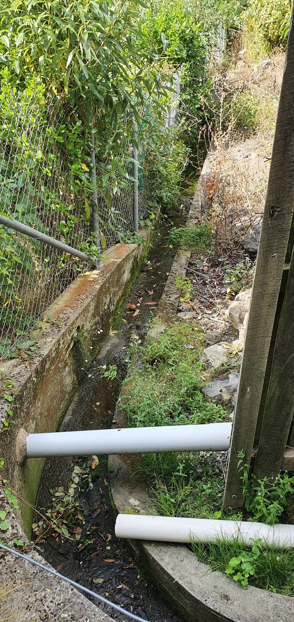 The photograph attached to this wastewater/stormwater report