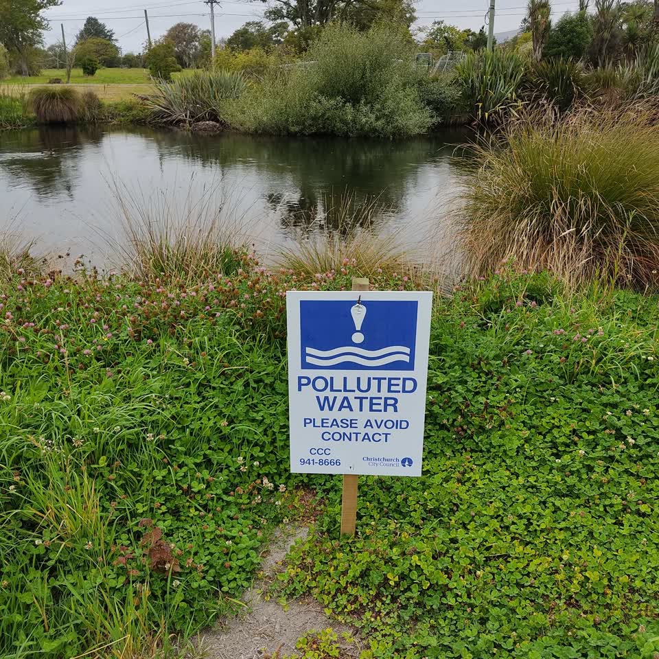 The photograph attached to this flooding report