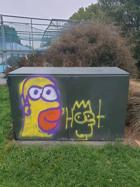 Graffiti, a report photo