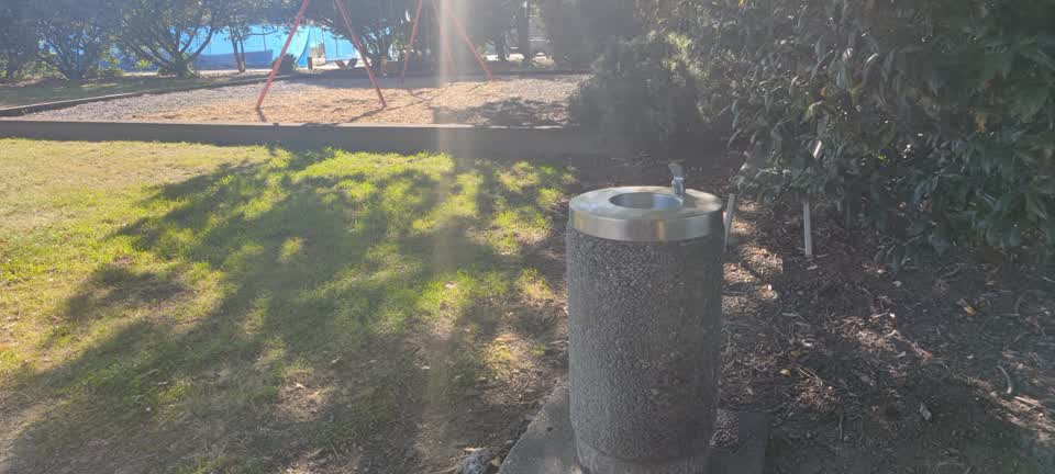 The photograph attached to this parks report