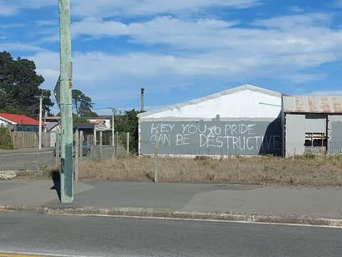 Graffiti, a report photo