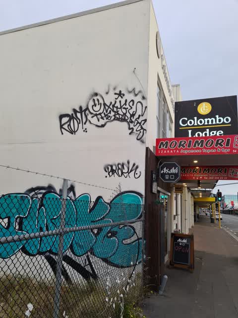 Graffiti, a report photo