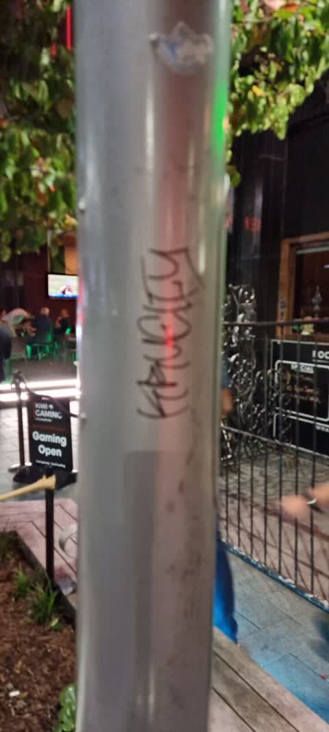 Graffiti — a report photo