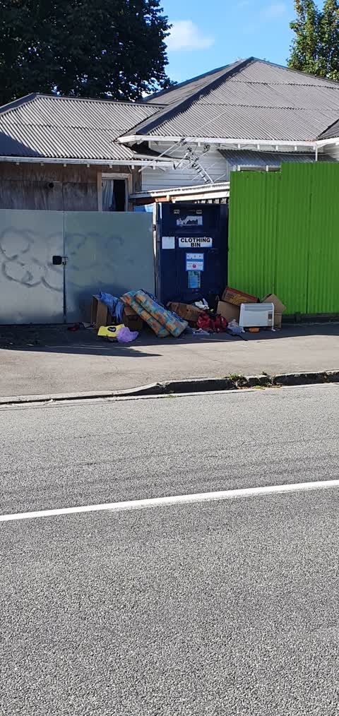 Rubbish/Recycling — a report photo