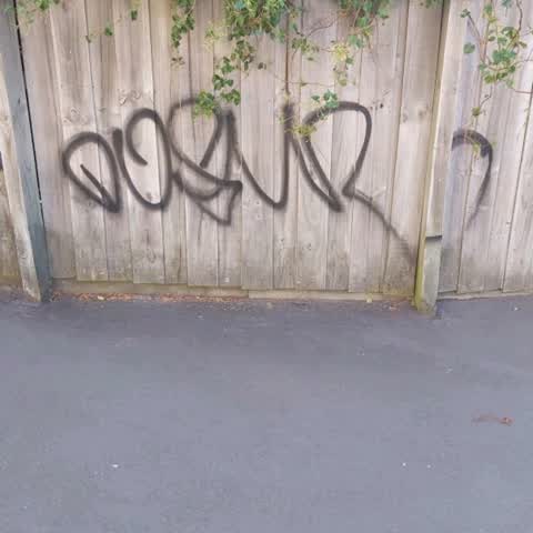 Graffiti, a report photo