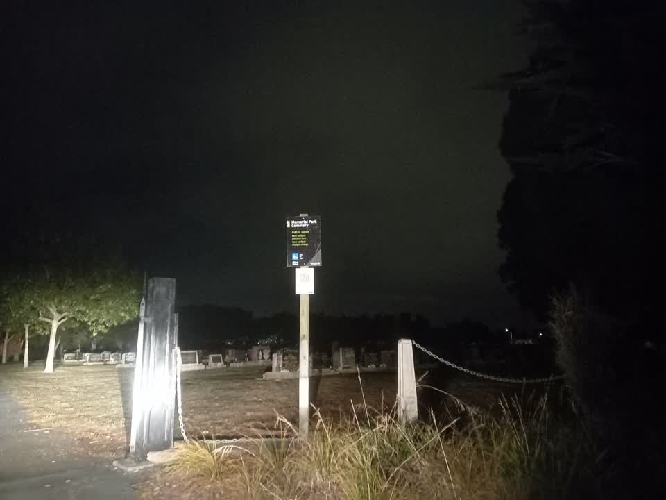 The photograph attached to this parks report
