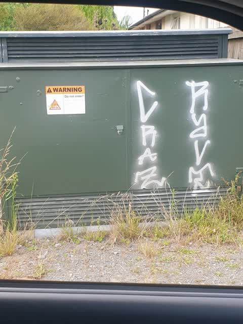 Graffiti, a report photo