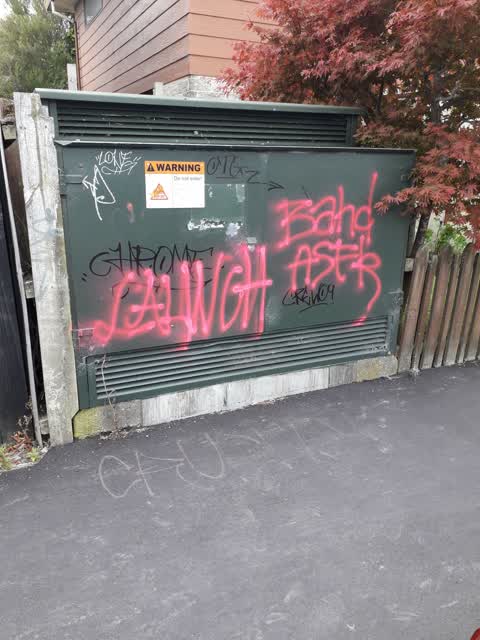 Graffiti, a report photo