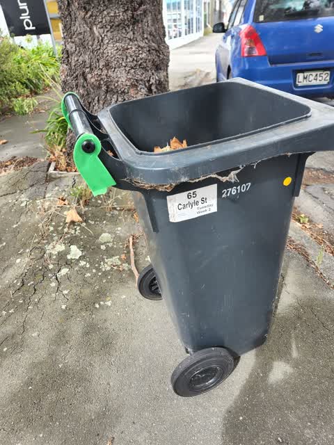 Rubbish/Recycling — a report photo