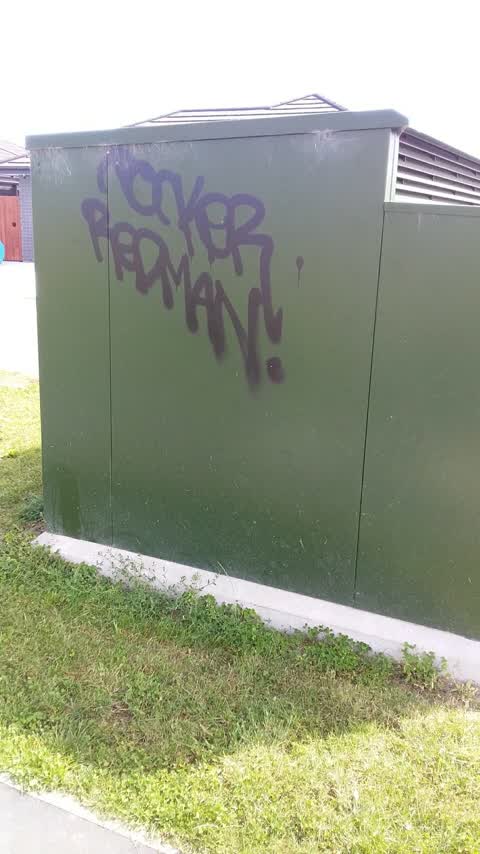 Graffiti, a report photo