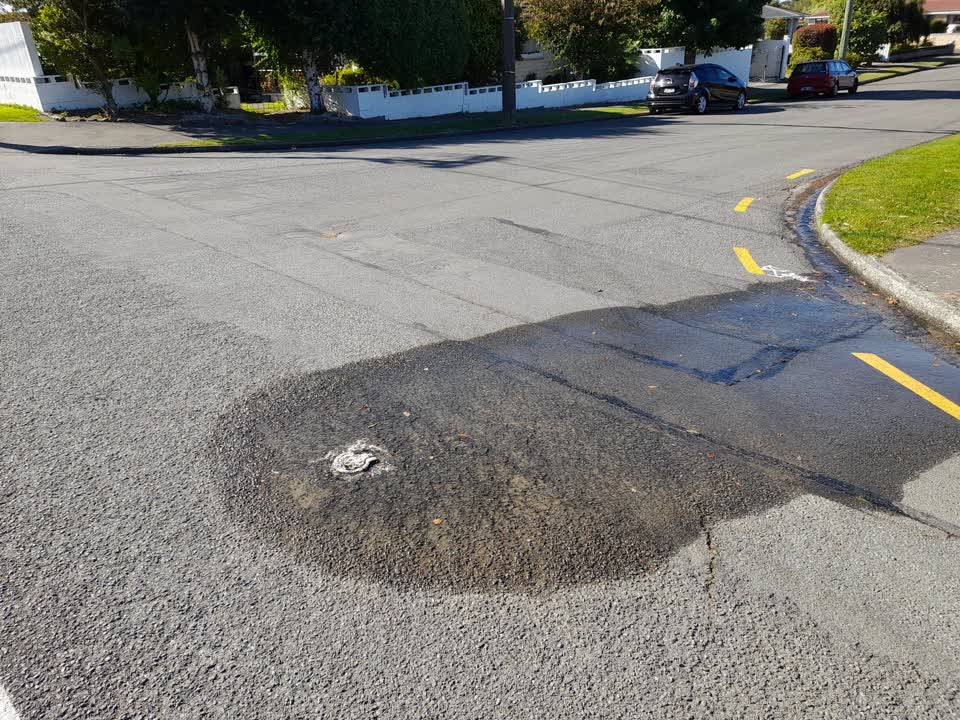 The photograph attached to this water supply report