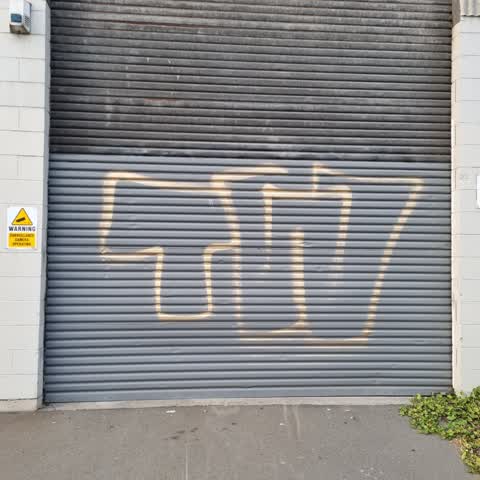 Graffiti, a report photo