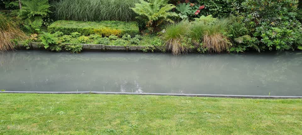 The photograph attached to this wastewater/stormwater report
