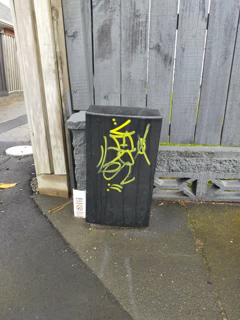 Graffiti, a report photo