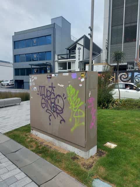 Graffiti, a report photo