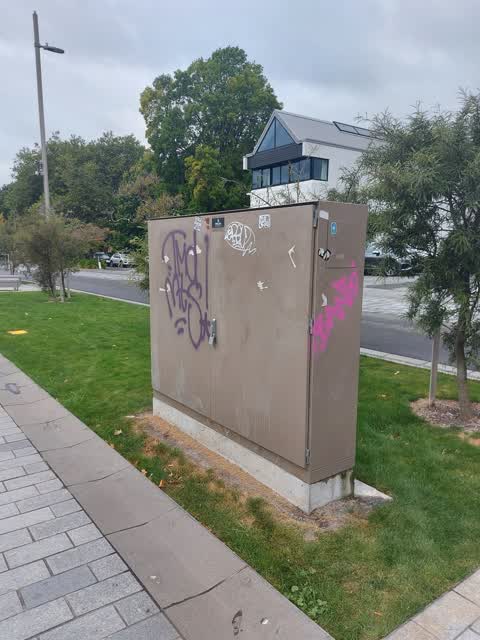 Graffiti, a report photo
