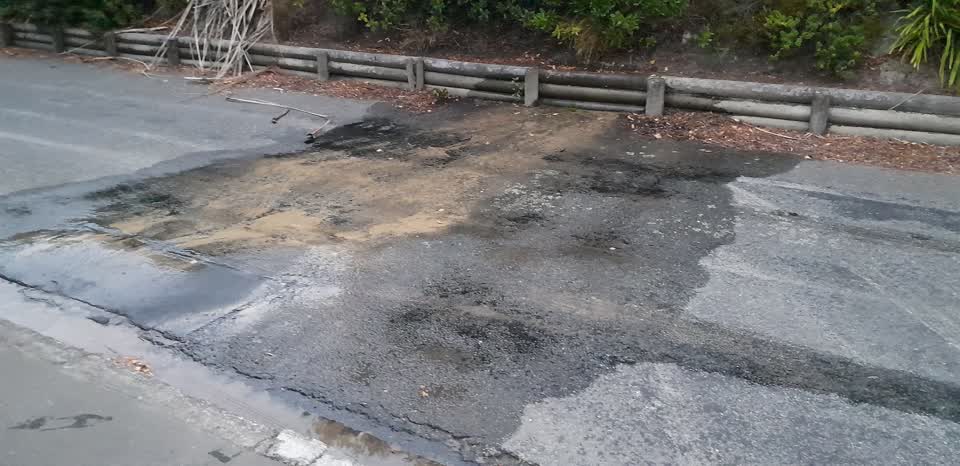 The photograph attached to this water supply report