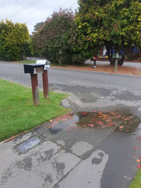 Water Leak, a report photo