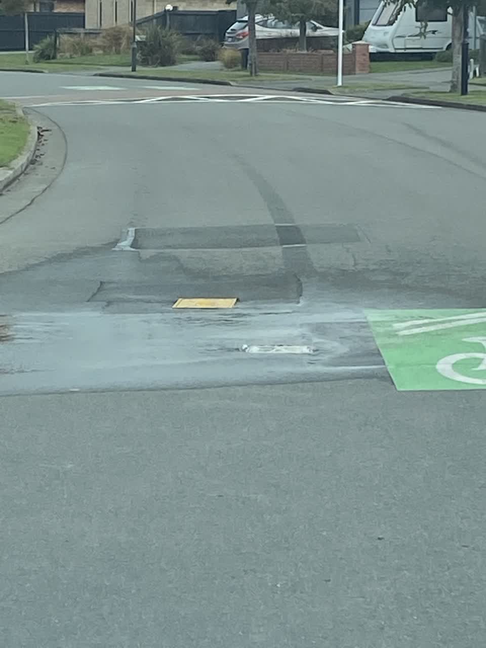 The photograph attached to this wastewater/stormwater report