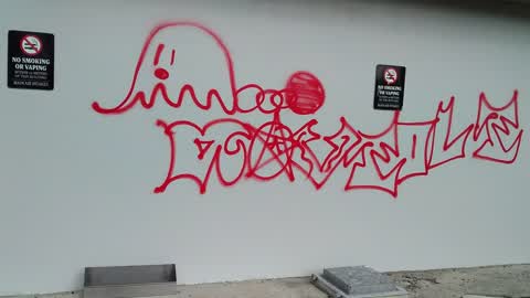 Graffiti, a report photo