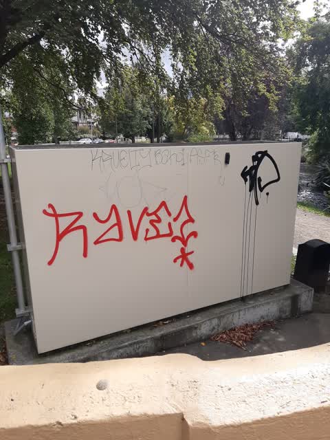 Graffiti, a report photo