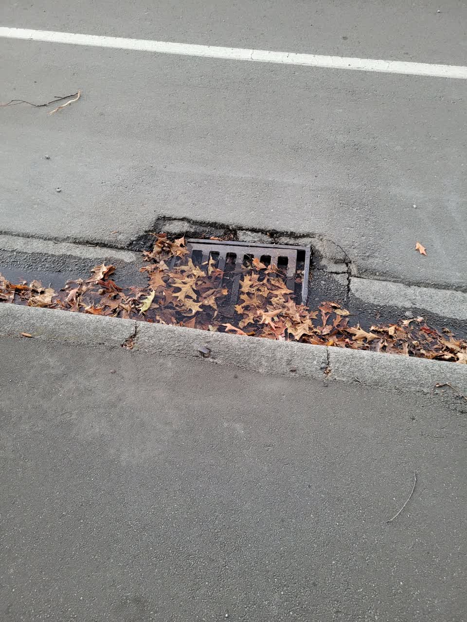The photograph attached to this wastewater/stormwater report