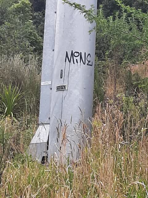 Graffiti, a report photo